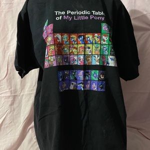 My little pony periodic table shirt